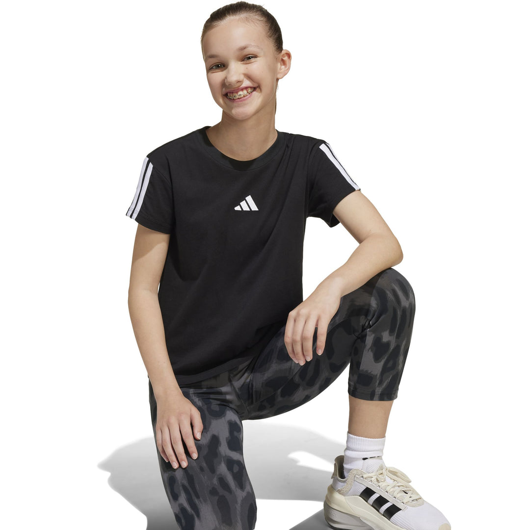 adidas Jg 3S Tee 160 - black/white