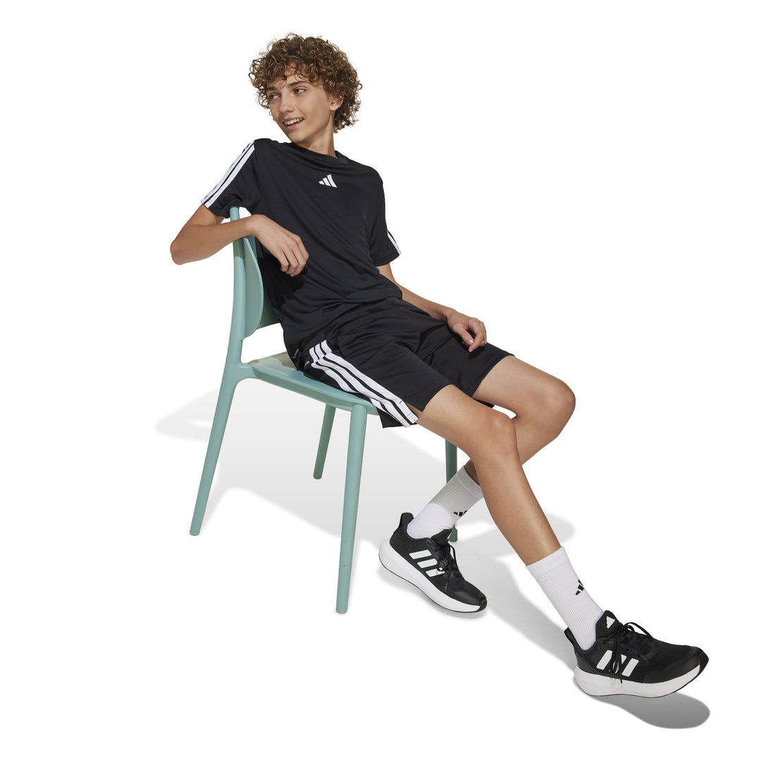 adidas J Tr-Es 3S Tee - black/white