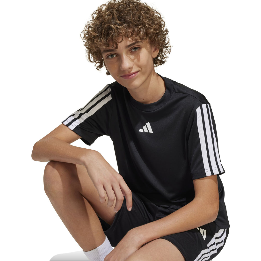 adidas J Tr-Es 3S Tee - black/white