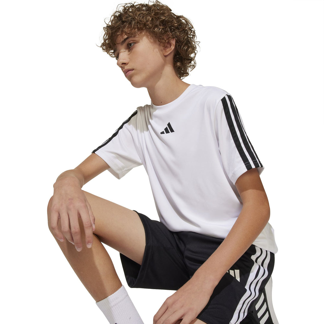 adidas J Tr-Es 3S Tee - white/black