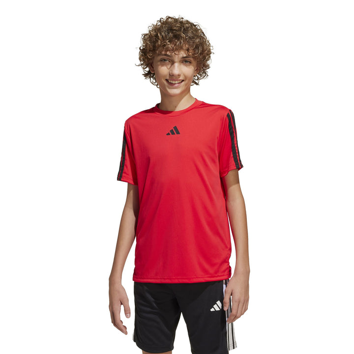 adidas J Tr-Es 3S Tee - purrub/black