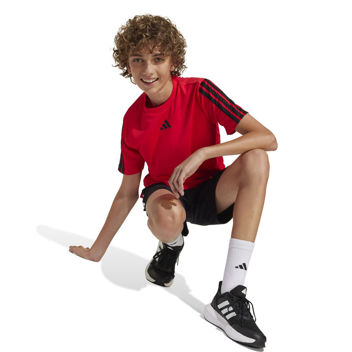 adidas J Tr-Es 3S Tee - purrub/black
