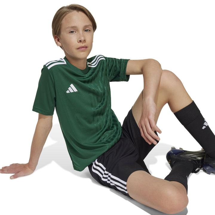 adidas Campeon25 Jsy Y Kinder - drkgrn/white