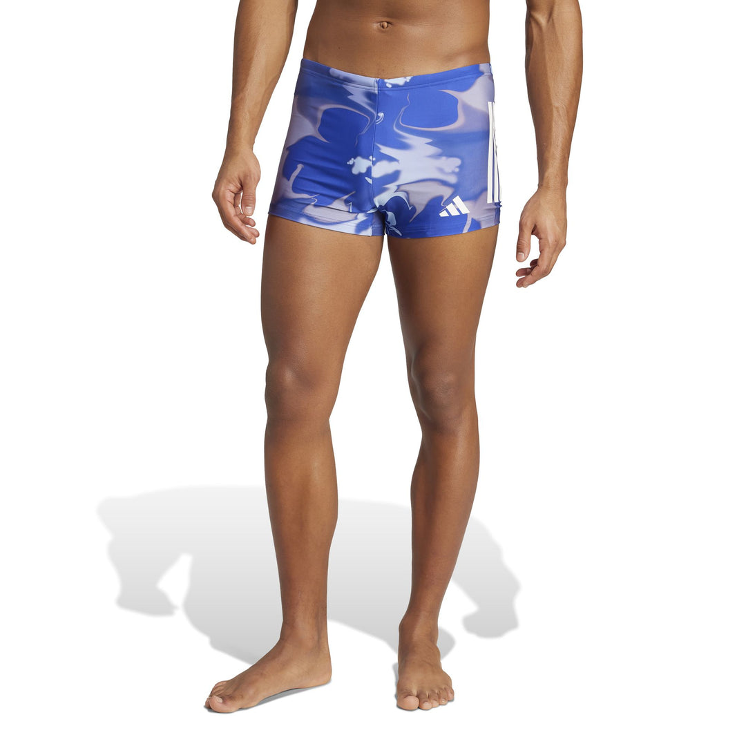 adidas Tie Dye Boxer - selubl/white