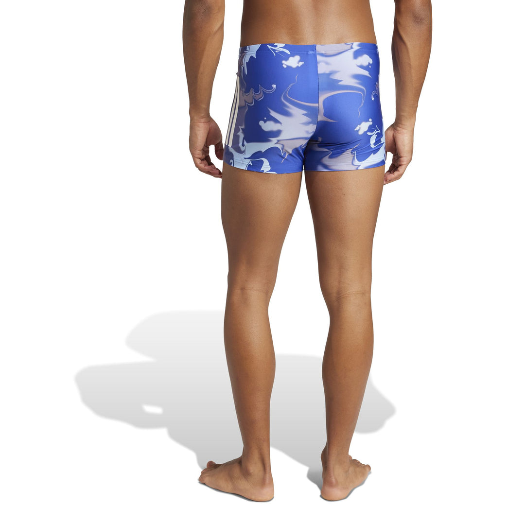 adidas Tie Dye Boxer - selubl/white