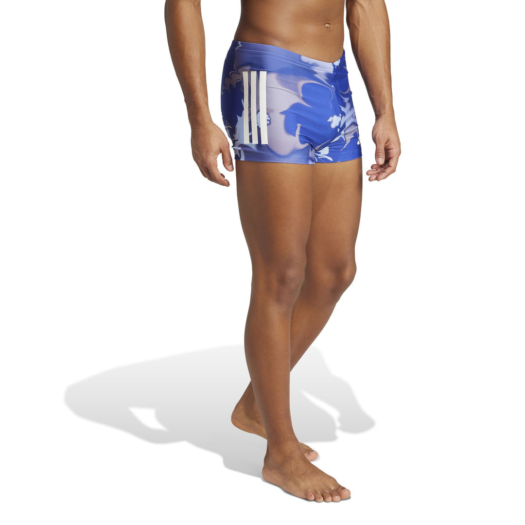 adidas Tie Dye Boxer - selubl/white