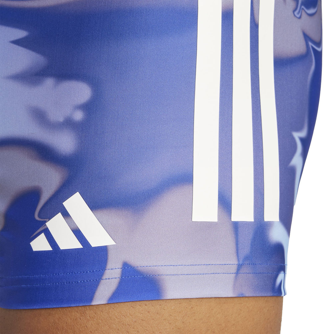 adidas Tie Dye Boxer - selubl/white