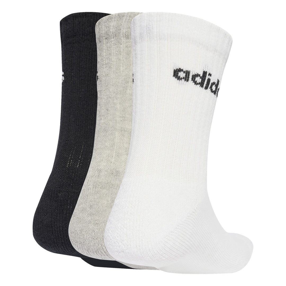adidas C Lin Crew 6P - mgreyh/white/black
