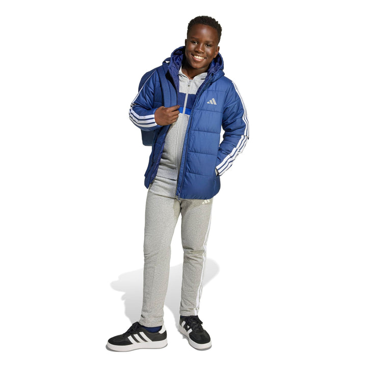 adidas J Ess 3S Jacke - dkblue/white