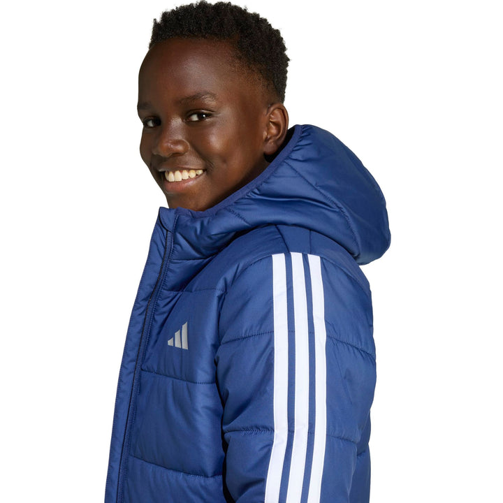 adidas J Ess 3S Jacke - dkblue/white