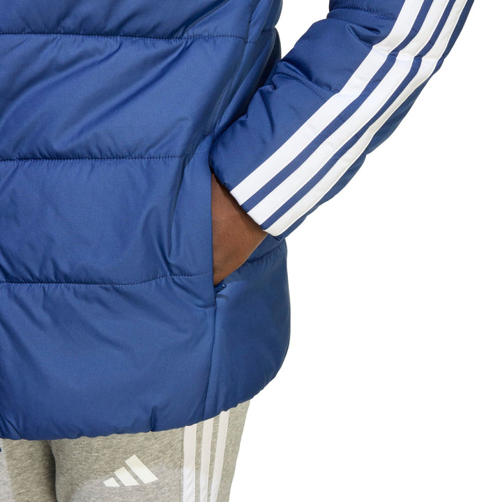 adidas J Ess 3S Jacke - dkblue/white