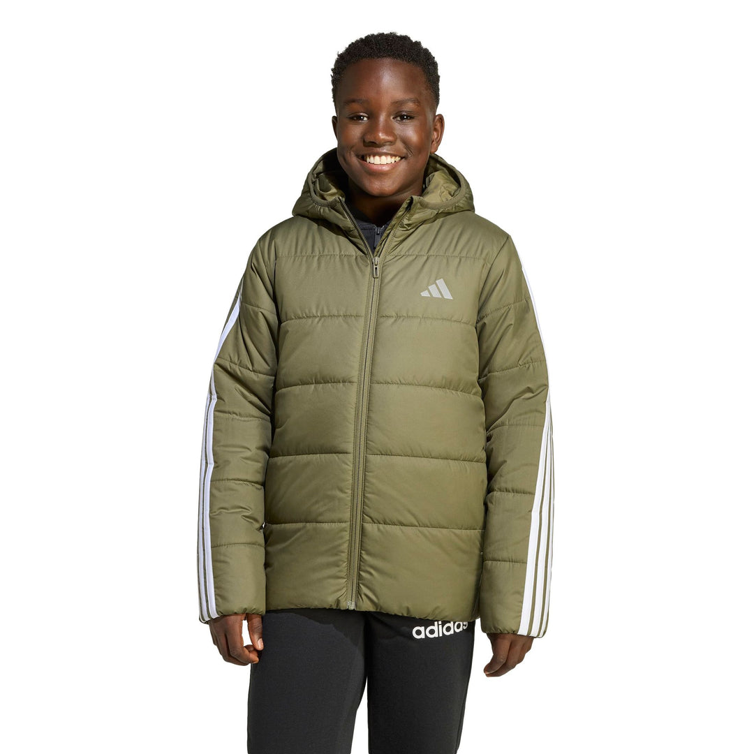 adidas J Ess 3S Jacke - olistr/black
