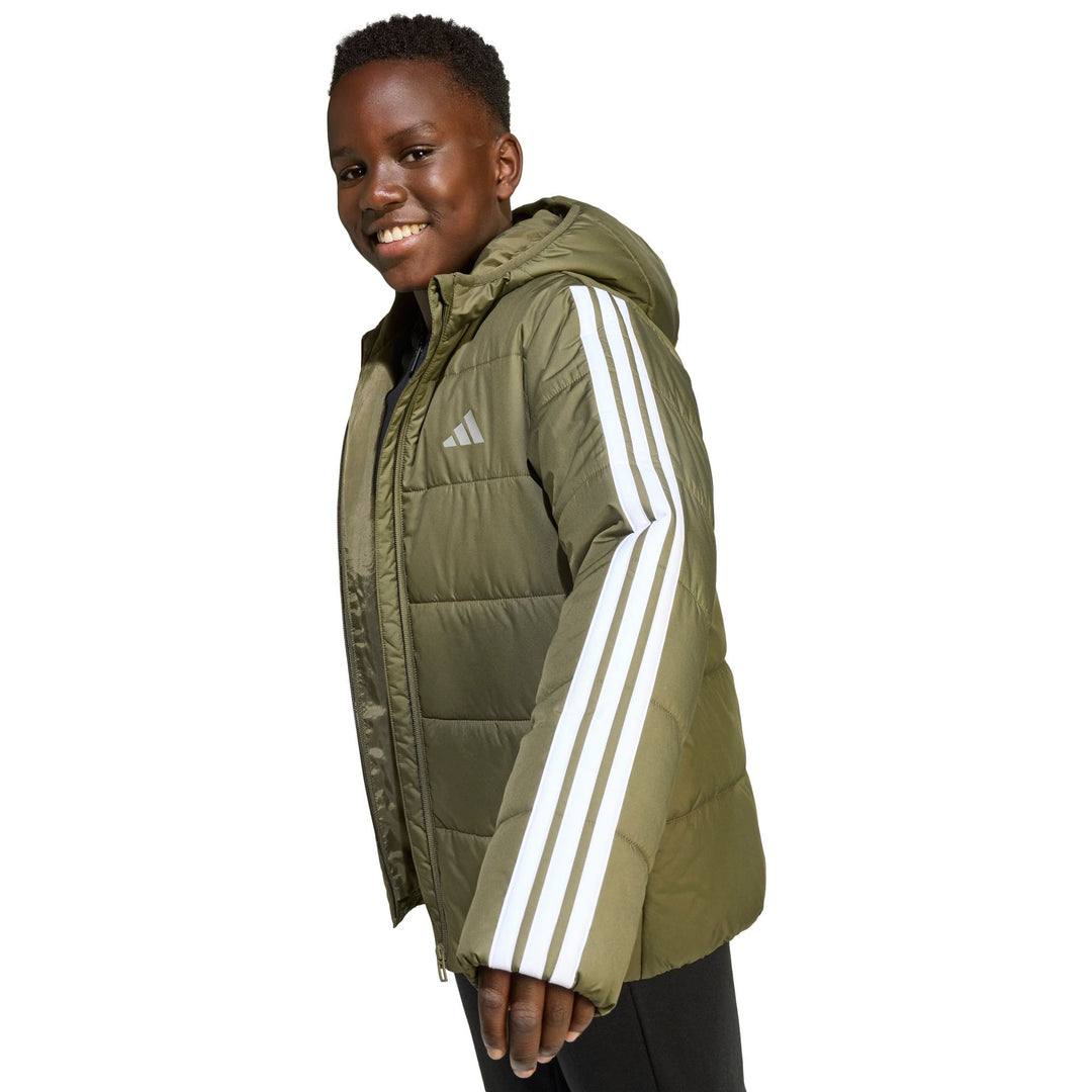 adidas J Ess 3S Jacke - olistr/black