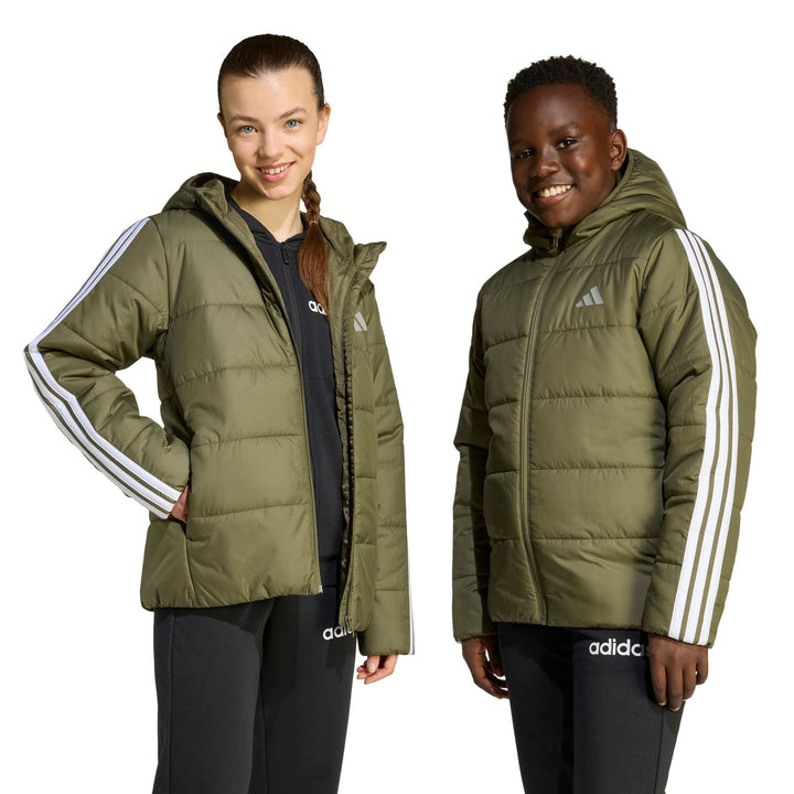 adidas J Ess 3S Jacke - olistr/black