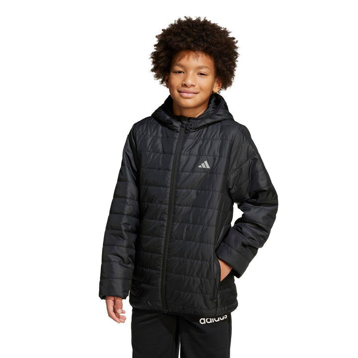 adidas J Ess L Pad Jacke - black/refsil