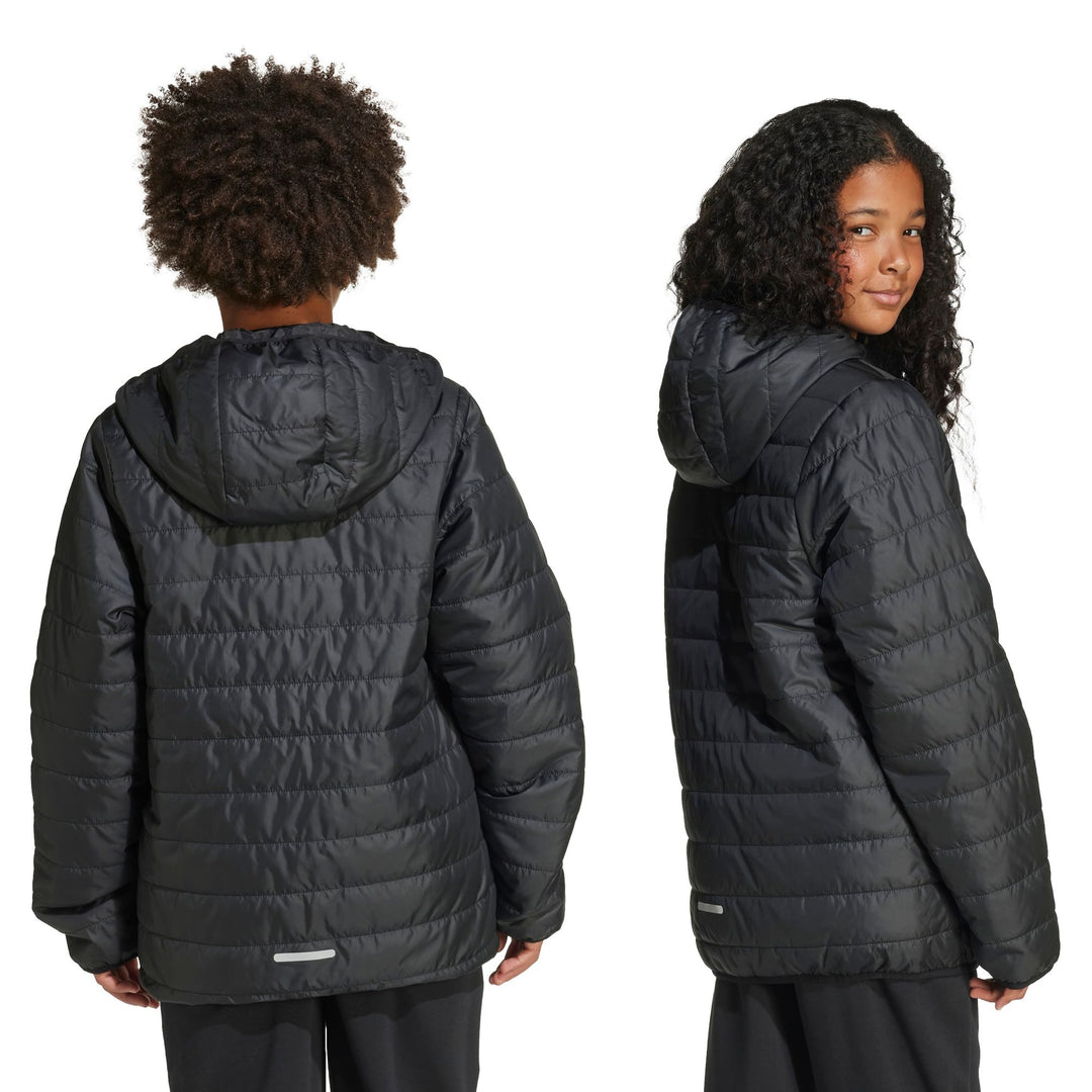 adidas J Ess L Pad Jacke - black/refsil