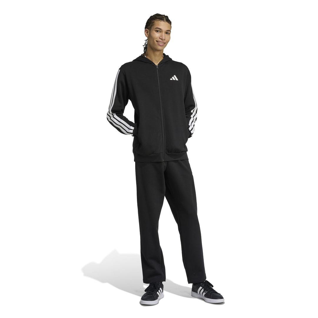 adidas M 3S Fl Hd Ts - black/white