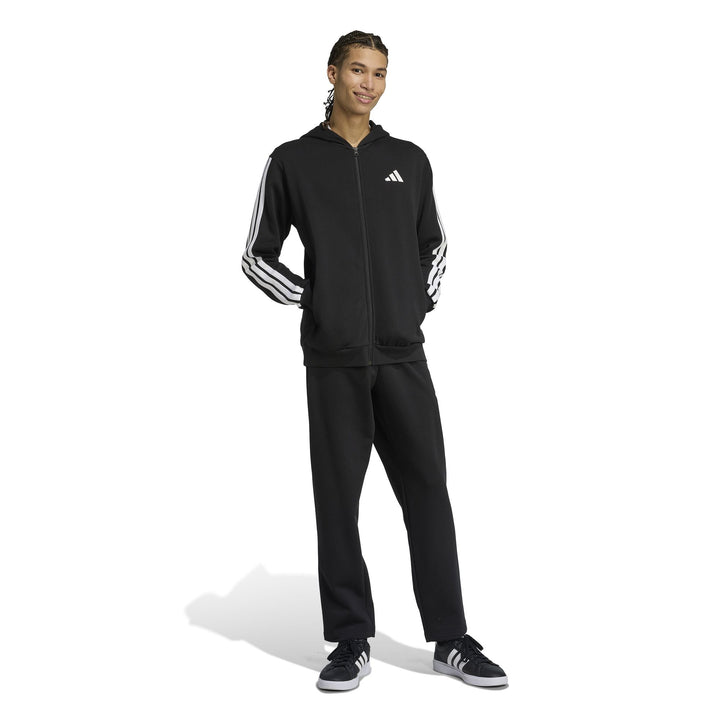 adidas M 3S Fl Hd Ts - black/white