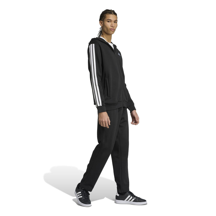 adidas M 3S Fl Hd Ts - black/white