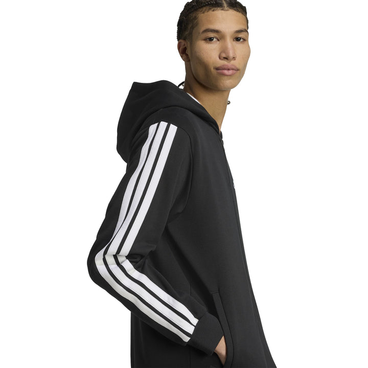 adidas M 3S Fl Hd Ts - black/white