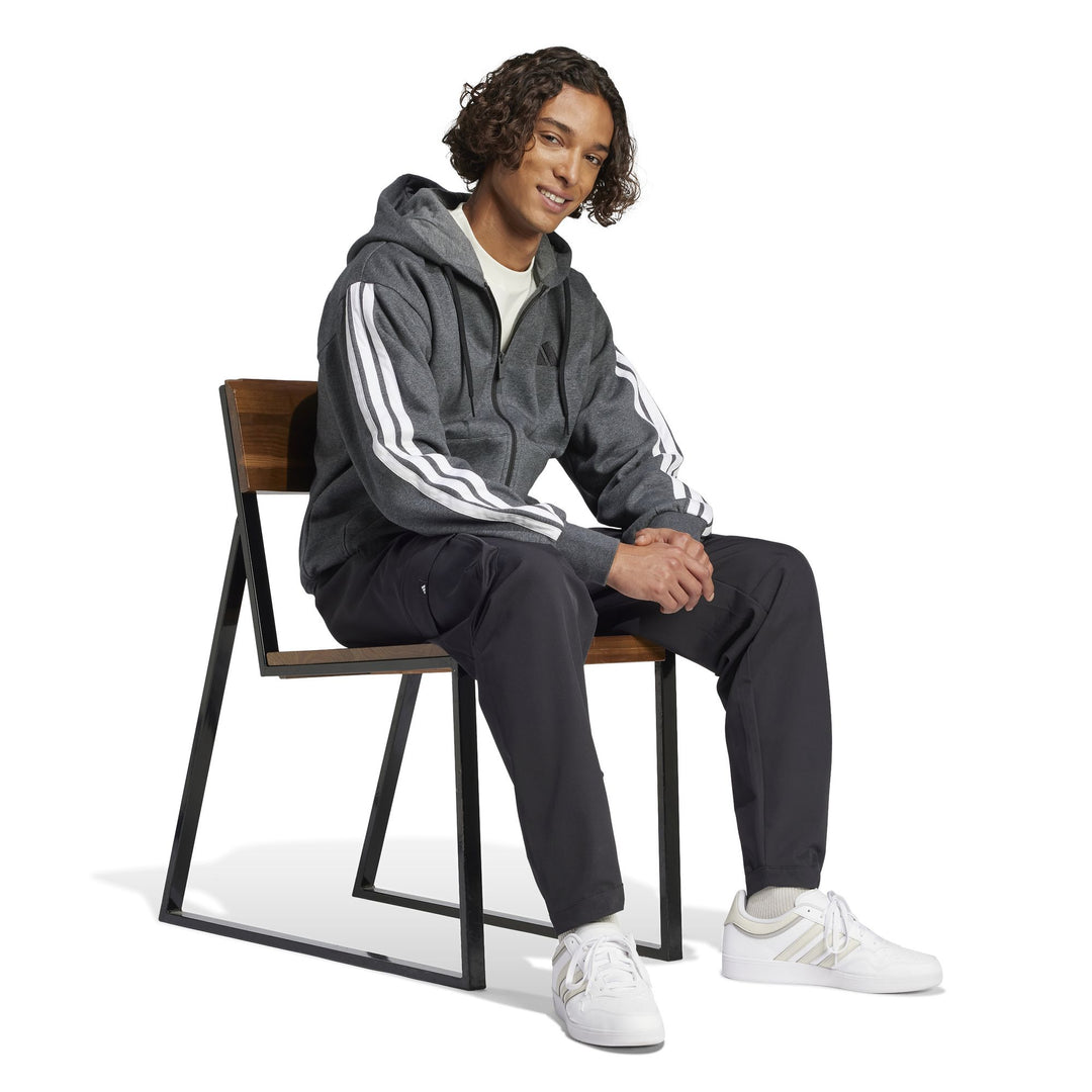 adidas M 3S Fl Fz Hd Kapuzenjacke