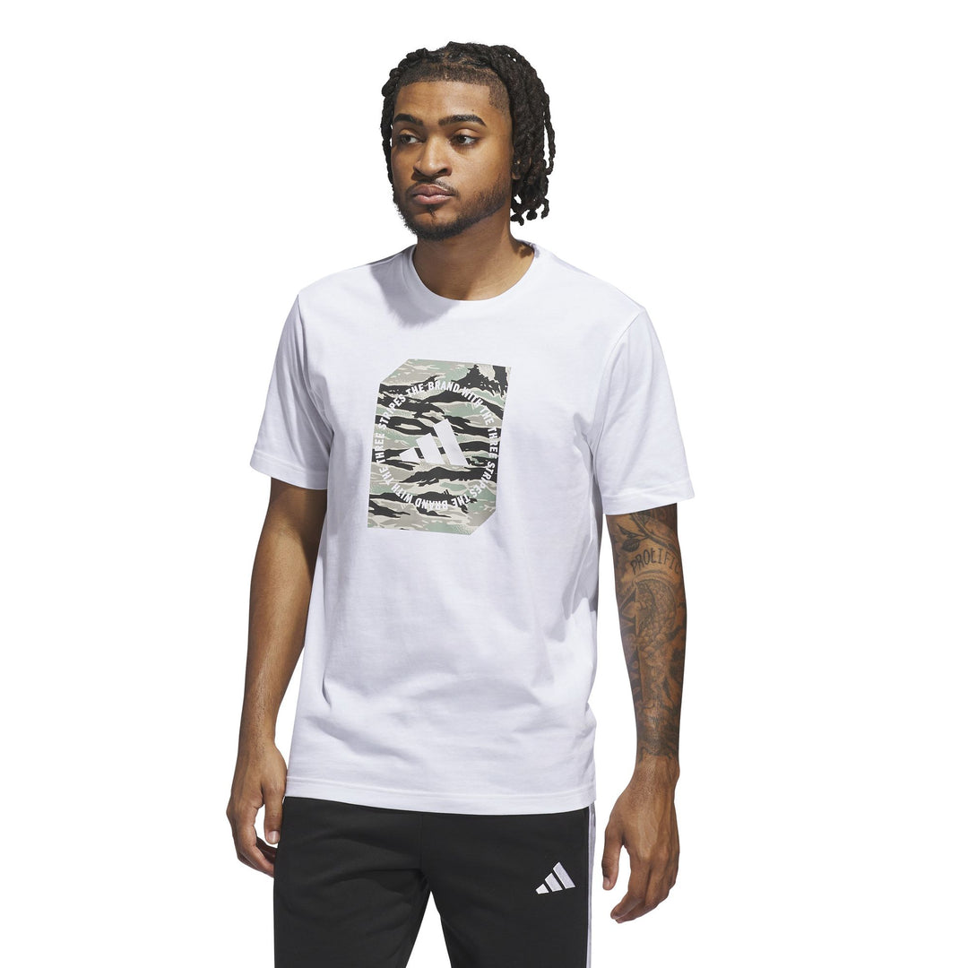 adidas M C Camo Box T - white/wonalu