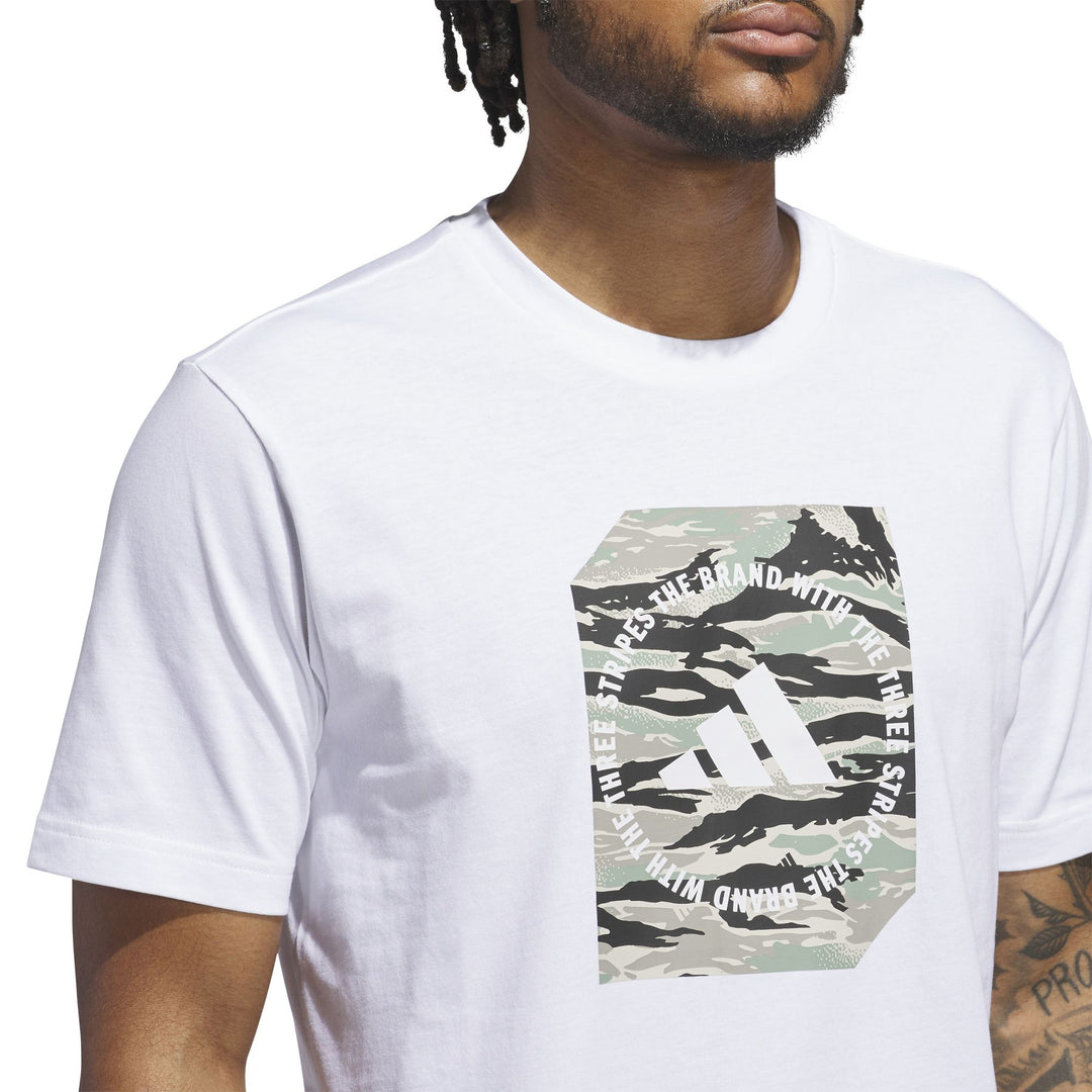 adidas M C Camo Box T - white/wonalu