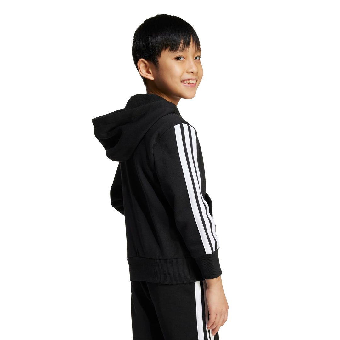 adidas Lk 3S Fl Fz Hd - black/white