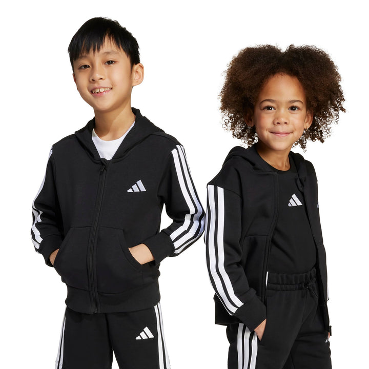 adidas Lk 3S Fl Fz Hd - black/white