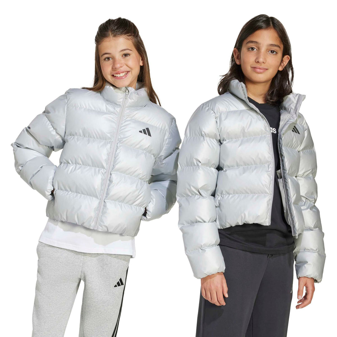 adidas J Sd Glam Jacke - silvmt/blkref