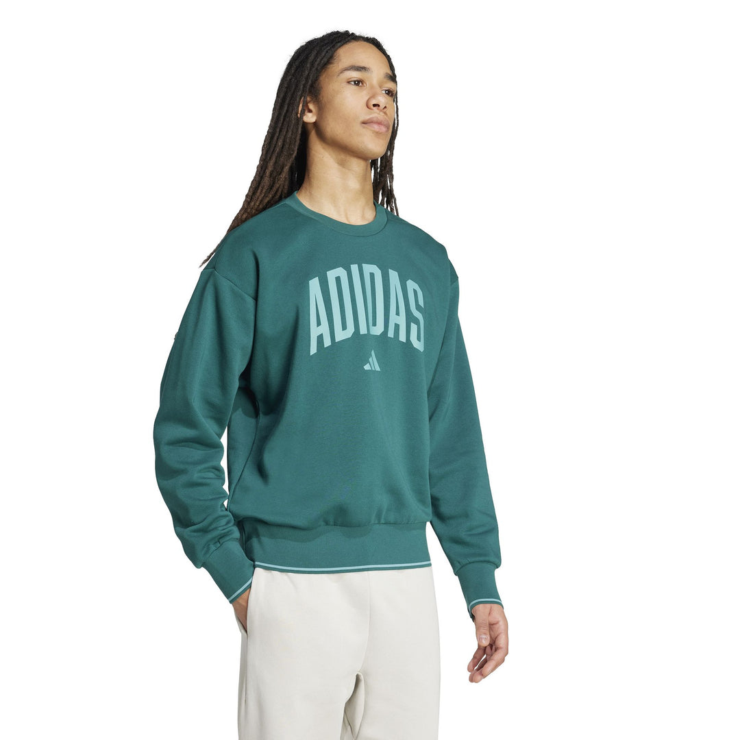 adidas M Collegiate Sw - cgreen/powtea