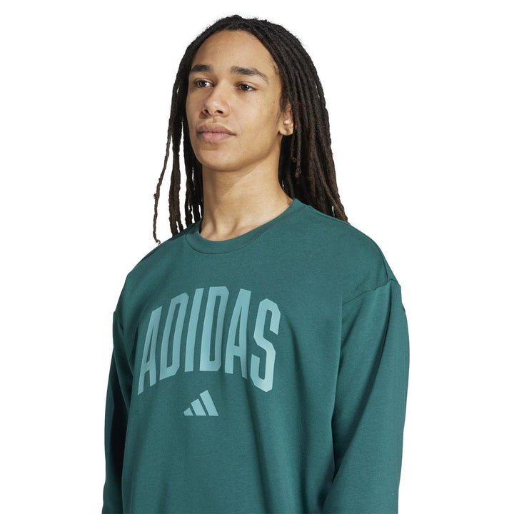 adidas M Collegiate Sw - cgreen/powtea