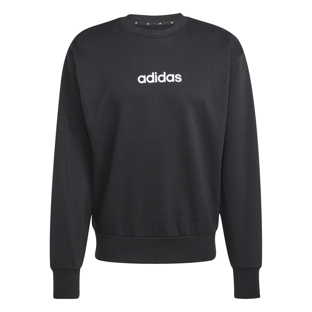 adidas M Linear Fl Swt - black/white