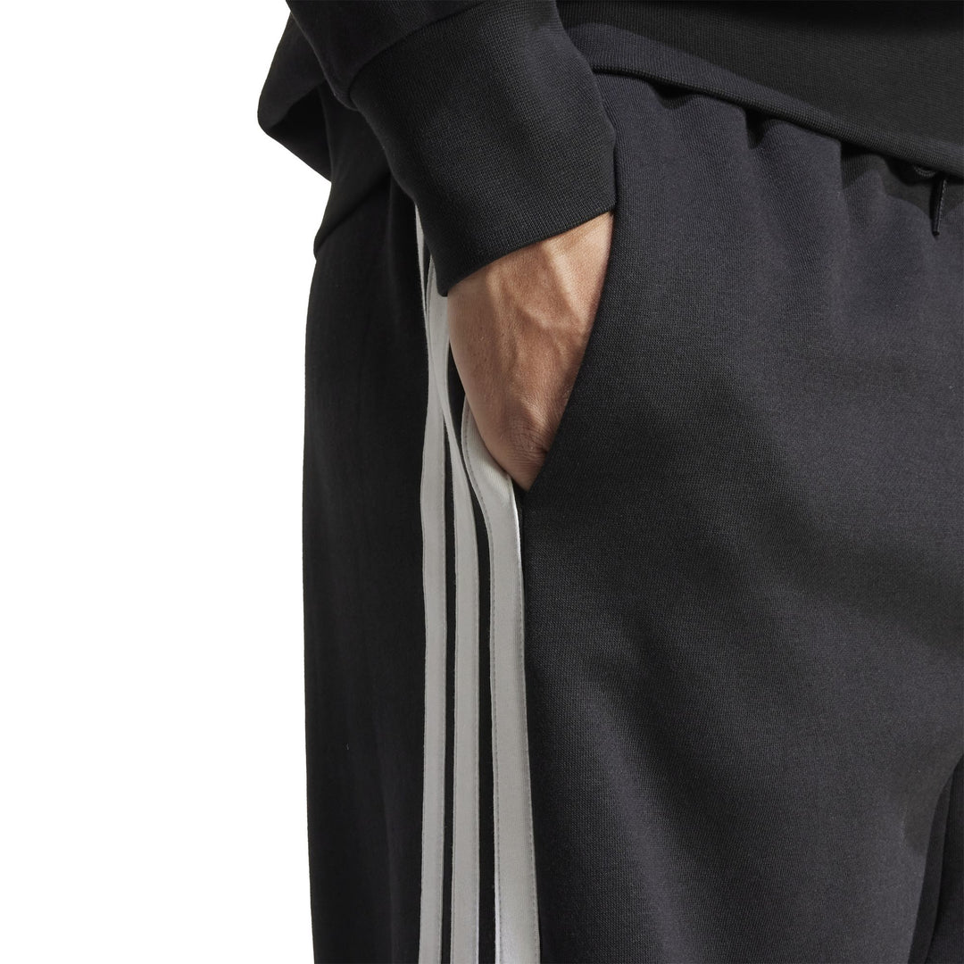 adidas M Wd Pant 3S Fl - black/white