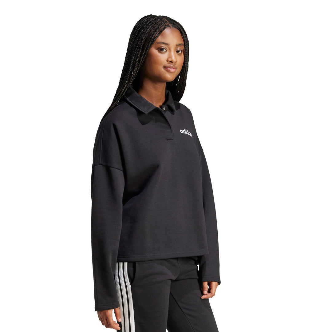adidas W Lin Fl Polo - black/white