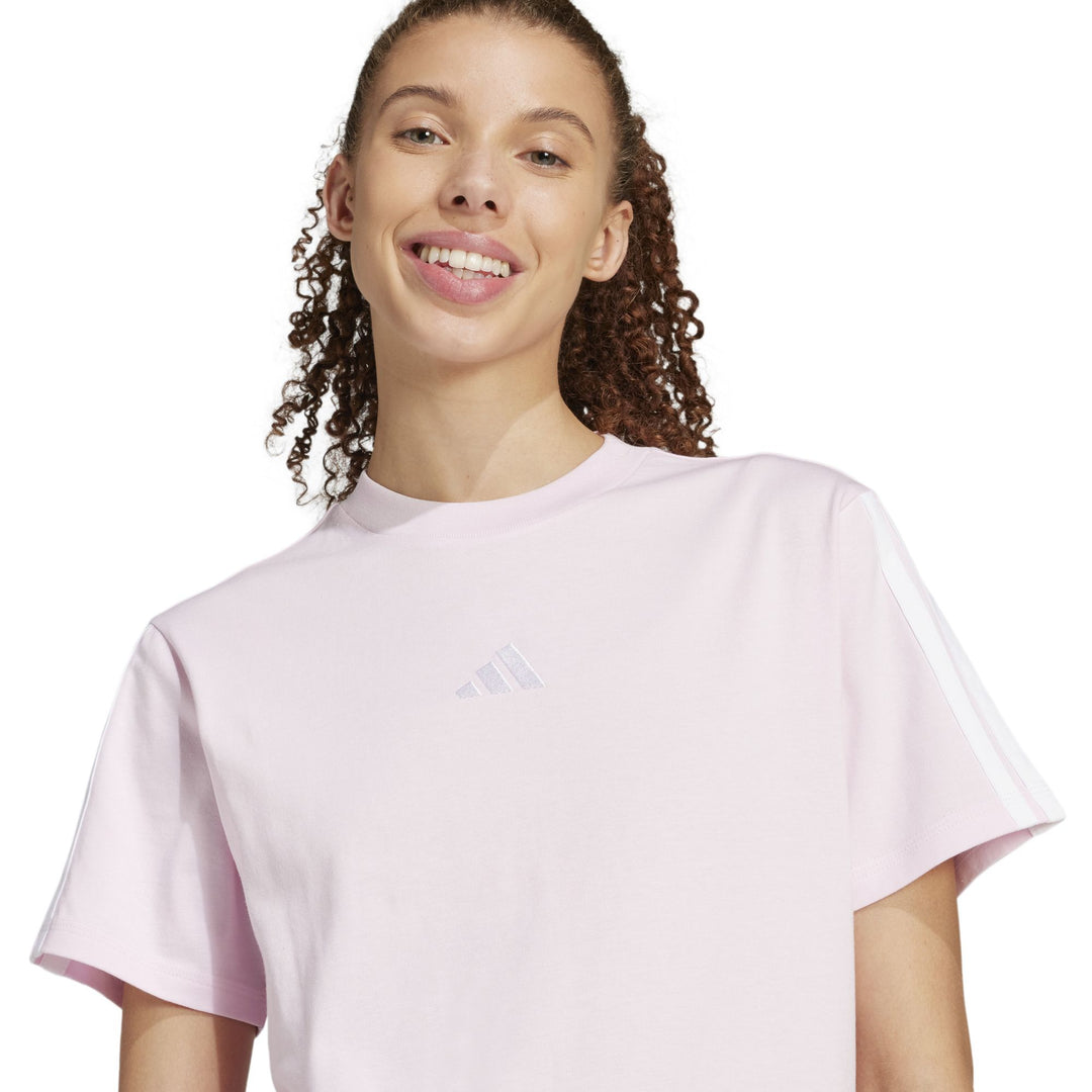 adidas W 3S Sj T B - clpink/white