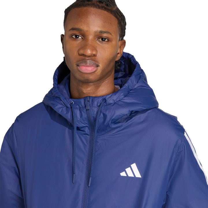 adidas Ess 3S Ins Hd J - dkblue