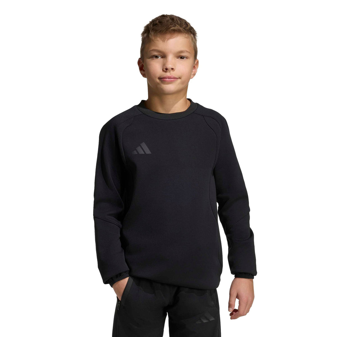 adidas Tt Crew Y Kinder - black/black