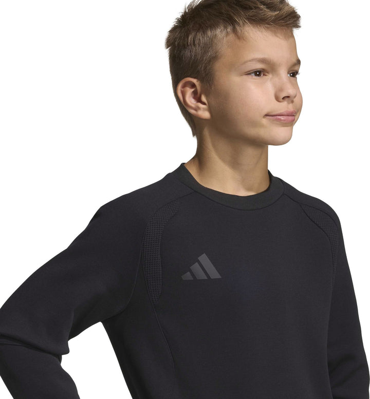 adidas Tt Crew Y Kinder - black/black