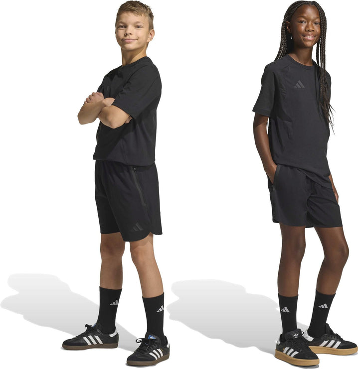 adidas Tt Shorts Y Kinder - black/black