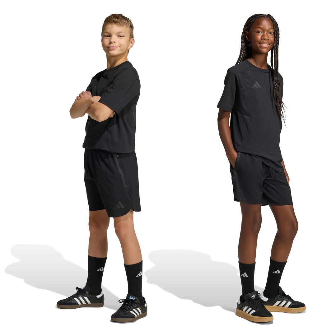 adidas Tt Shorts Y Kinder - black/black