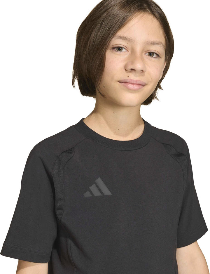 adidas Tt Tee Y Kinder - black/black