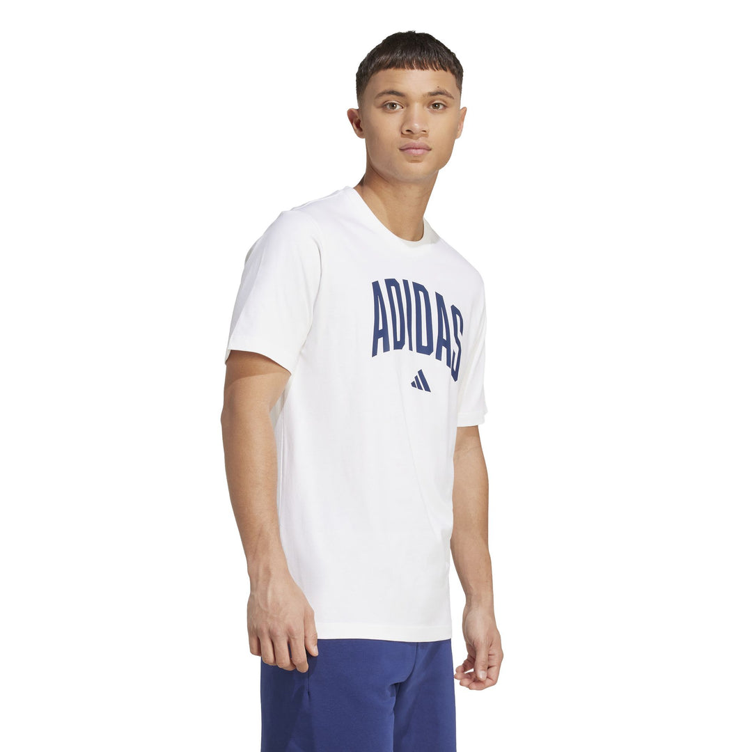 adidas M Collegiate T - white