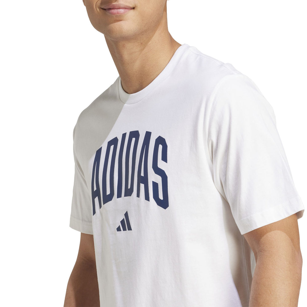 adidas M Collegiate T - white