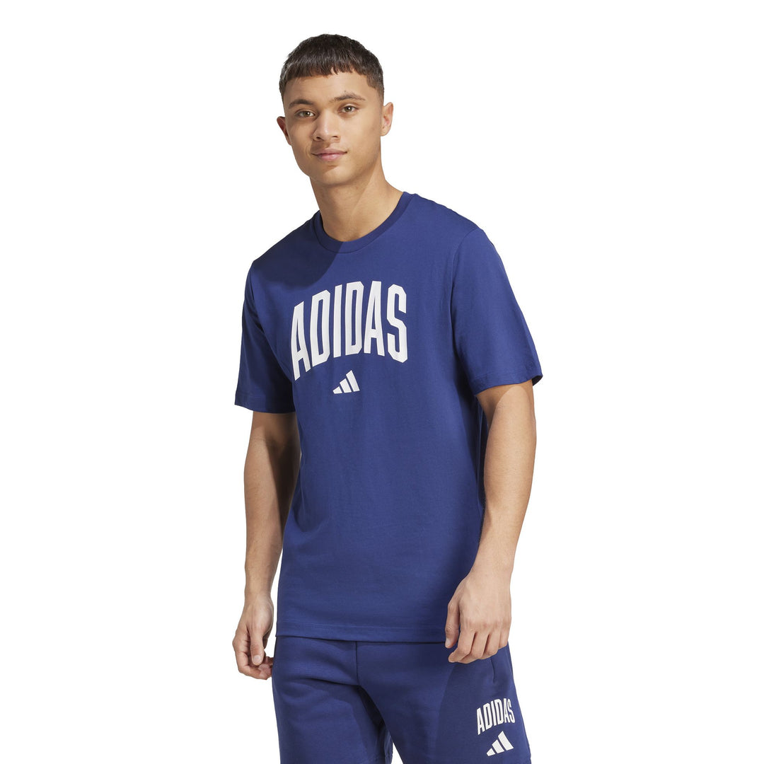 adidas M Collegiate T - dkblue