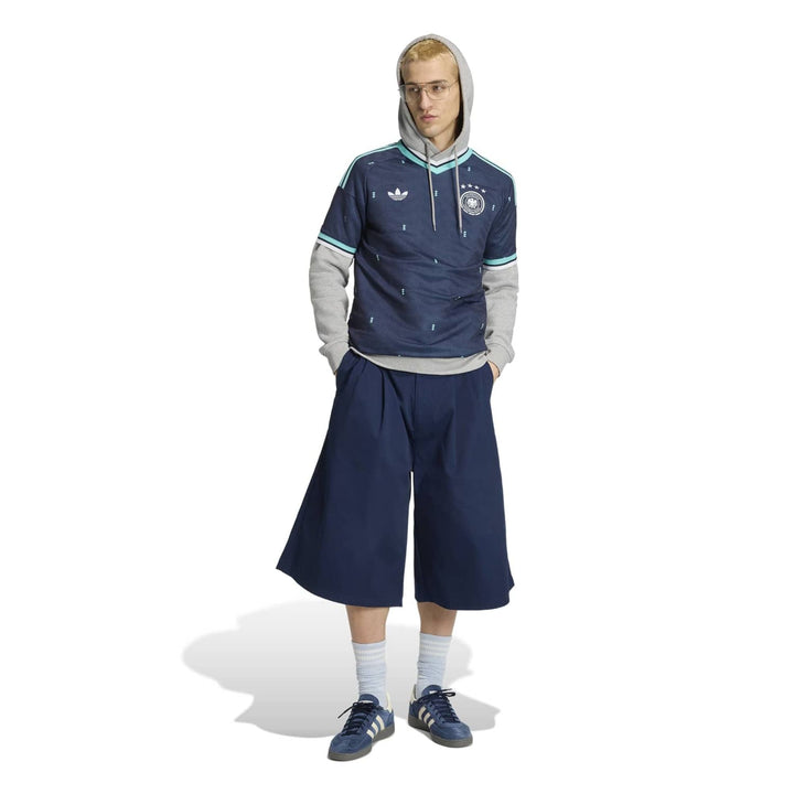 adidas DFB Deutschland Away Herren Trikot Weltmeisterschaft 2026 World Cup - conavy-blau