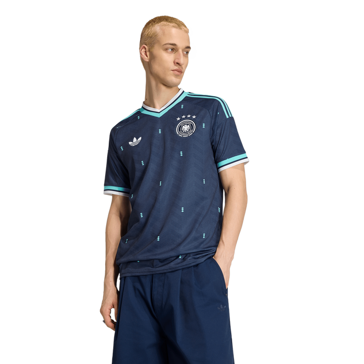 adidas DFB Deutschland Away Herren Trikot Weltmeisterschaft 2026 World Cup - conavy-blau