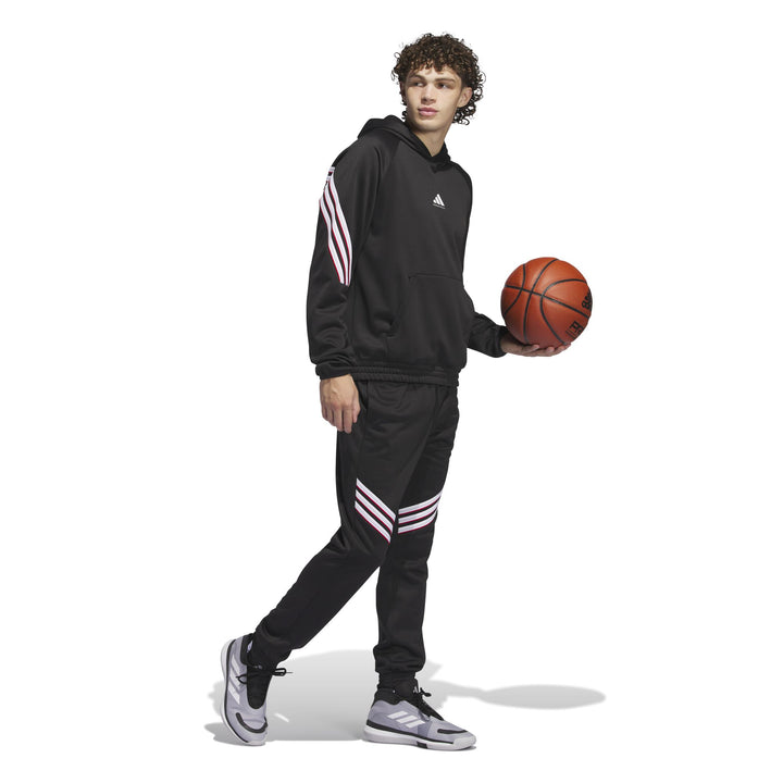 adidas Slct Fl Hoodie - black/white