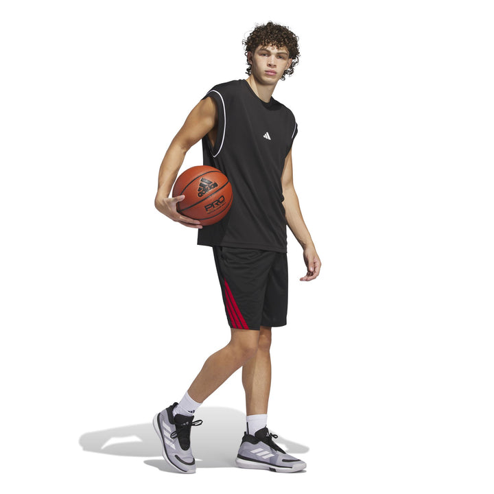 adidas 3-Stripes Short - black/tmpwrd