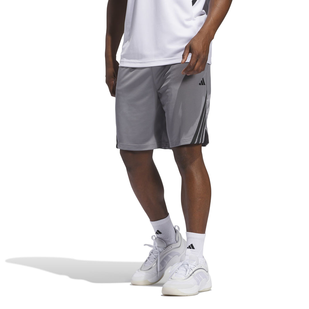 adidas 3-Stripes Short - grethr/black